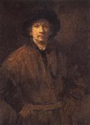 The Large Self-Portrait REMBRANDT Harmenszoon van Rijn